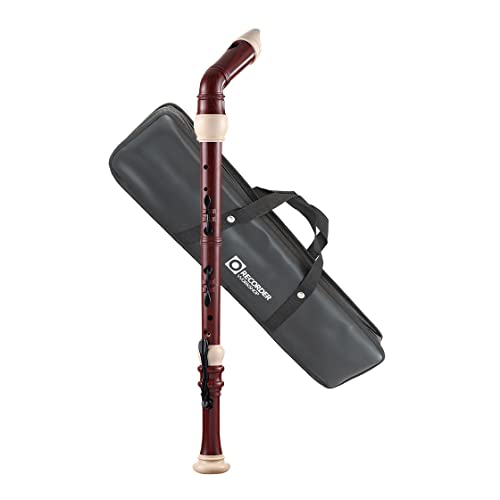 Recorder Workshop Bass Recorder, Wood Grain (604BWG)