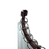 1' Shower Curtain Rod 41-72 inch - Bronze