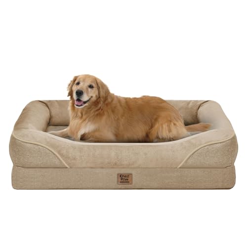 Image of Chez Paw Waterproof Orthopedic XL Dog Bed for Large and Extra Large Dogs