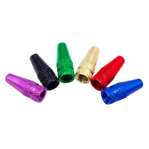 20 piezas de tapas para bicicletas de aleación de aluminio, livianas para cubiertas de neumáticos miniatura 5