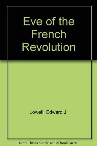 Buy Eve of the French Revolution — BookShops.in