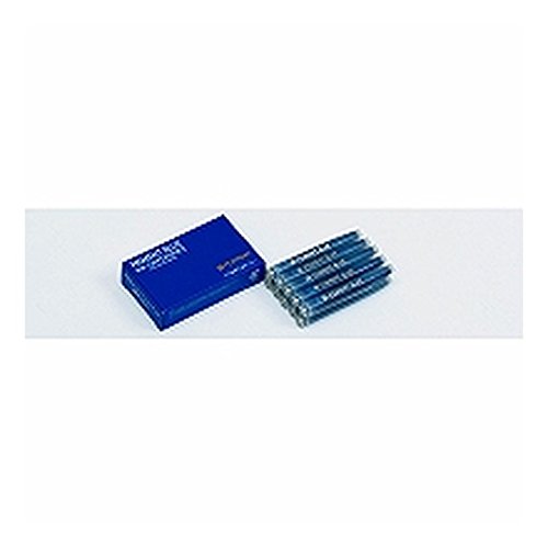 Puratina Lot de 10 cartouches d'encre pour stylo plume Encre Pigment Bleu Pistolet 500 # 3 x 60