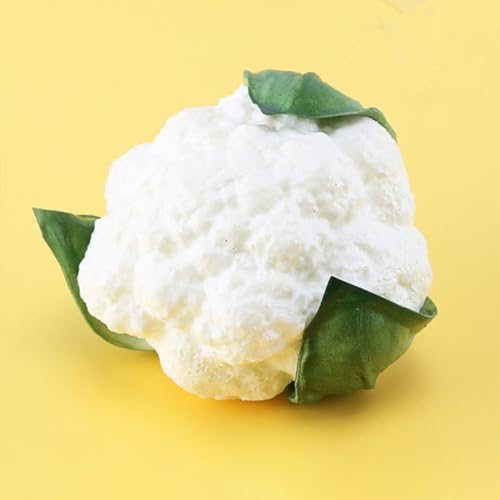 Brócoli artificial de espuma Abaodam con diseño detallado para escaparates 8