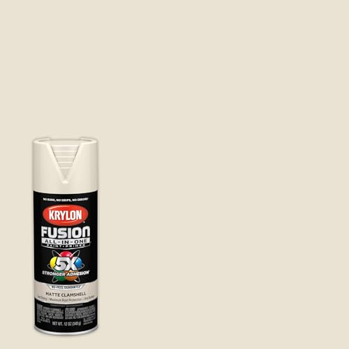 Image of Krylon Fusion All-In-One Adhesive Spray Paint for Indoor /Outdoor Use, 12 oz, Clamshell
