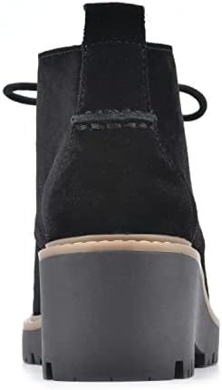 WHITE MOUNTAIN Shoes Women's Danny Boot, Black/Suede, 7 M | Image 3
