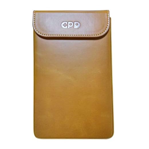 Hårt läderfodral för GPD-ficka