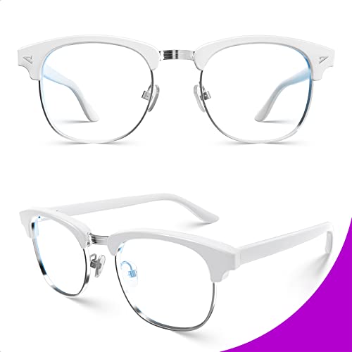 Image of VISOONE Lightweight Blue Light Blocking Glasses Square with Anti Computer Glare for Gaming Men and Women MONTANA