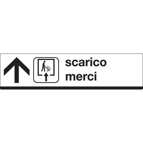 Cartello Autoadesivo In Vinile "Push Bar To Open" Con Freccia Destra – 600x100 Mm – Verde E Bianco Per Sicurezza Interna