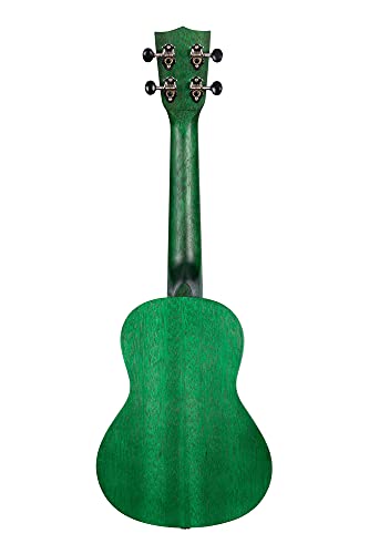 Kala KA-MRT-GRN-C – Ukulélé Concert Green Stained Meranti - Les Beatles, Paul McCartney, John Lennon, RIngo Starr, George Harrison Kala KA-MRT-GRN-C - Ukulélé Concert Green Stained Meranti – Image 4