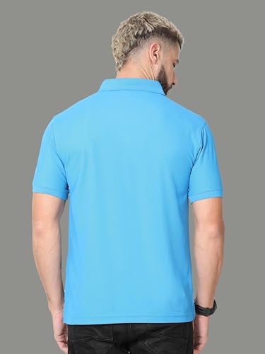 Image of STELLERS Men's Premium Regular Fit Polo T-Shirt's |Feather Touch Feel | Odour Resistant| Anti-Static| Wrinkle Free | Quick Dry | Stretchable | Lightweight | Sweat-Proof