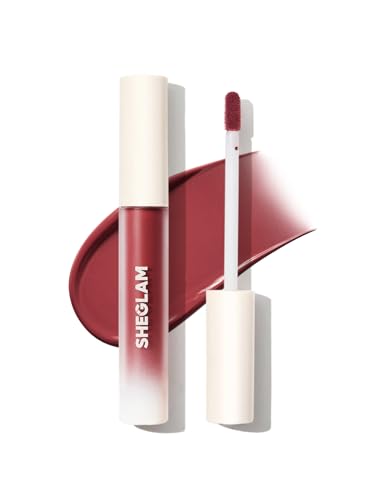 SHEGLAM Matte Allure Liquid Lipstick Long Lasting High Pigment Lipstick Nourishing Sunflower Oil Reduce Lip Care-Attraction