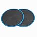 Culnflun Exercise Core Sliders, 7in Diameter 2pcs Compact Dual Sided Gliding Discs Full Body Workout Equipment ABS Material (Blue)