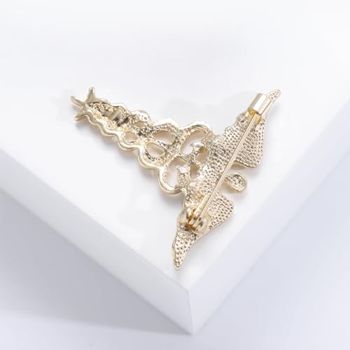 Image of Nurses'day Gift Medical Symbol Caduceus RN Nursing Brooch Pin Badg Medicine Snake Caduceus Nursing Pin for Therapeutist Rhinestone Wing Lapel Pin for Registered Nurse Doctor Rod Of Asclepius Emergency Brooch Jewelry
