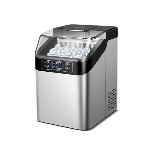 Fabricadora de hielo de sobremesa 77 lbs capacidad miniatura 1