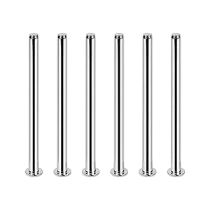 Geain 3.5' Türscharnierstifte Edelstahl 6 Stück