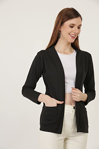 Image of Women's Cotton Pocket Shrug