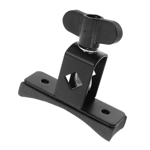 GALPADA Black Drum Hoop Clamp para Instrumentos de Percusión con Firme Sujeción y Fácil Instalación Material de Aleación y Esponja Accesorios de Batería para Presentaciones Musicales miniatura 1