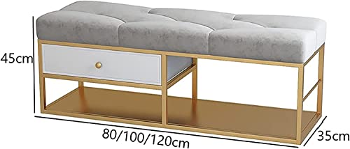 Banc à chaussures pour optimiser un petit couloir avec rangement - 4