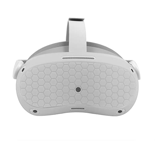 Virtual Reality Silikon Cover Zubehör für PICO 4 Headset Silikon Shell Cover Schutzhülle PICO 4 All-in-One (Weiß) Cover