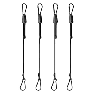 Kfwfuaee Verstellbare Bungee Gurte mit Karabinerhaken