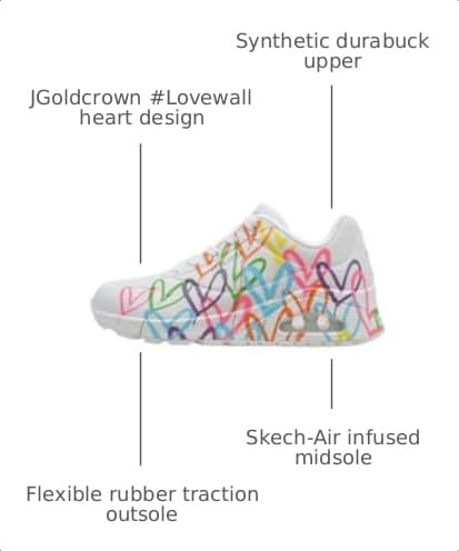 Image of Skechers Street Womens,UNO - Highlight Love,WMLT,9.5 M US