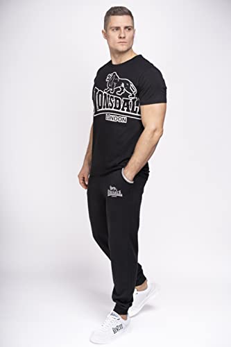 Lonsdale London Langsett Uomo T-Shirt Nero 4XL 100% Cotone Regular - 6