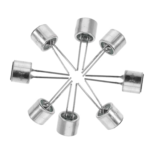 LOLIPPYY 8 piezas Micrófono Electret con Pines para Seguridad Alta Sensibilidad y Detección Precisa de Sonido para Sistemas de Vigilancia Hogares y Oficinas