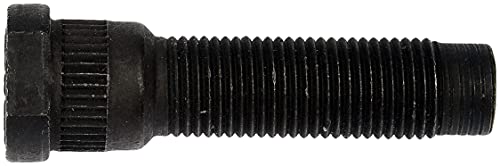 Image of Dorman 610-444 1 /2-20 Serrated Wheel Stud - .628 in. Knurl, 2-1 /16 in. Length Compatible with Select Ford /Lincoln /Mercury Models, 10 Pack (Made in USA)