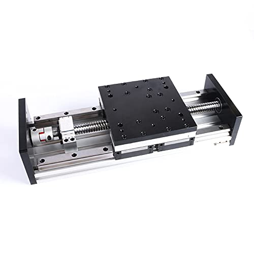 Lysee 3D Printer Parts & Accessories - 100MM-300MM Stroke Heavy Load Slide Table Platform Double Guide Rail SXG - (Color: 100mm)