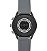 Fossil Men's Sport Heart Rate Metal and Silicone Touchscreen Smartwatch, Color: Grey, Black (FTW4019)
