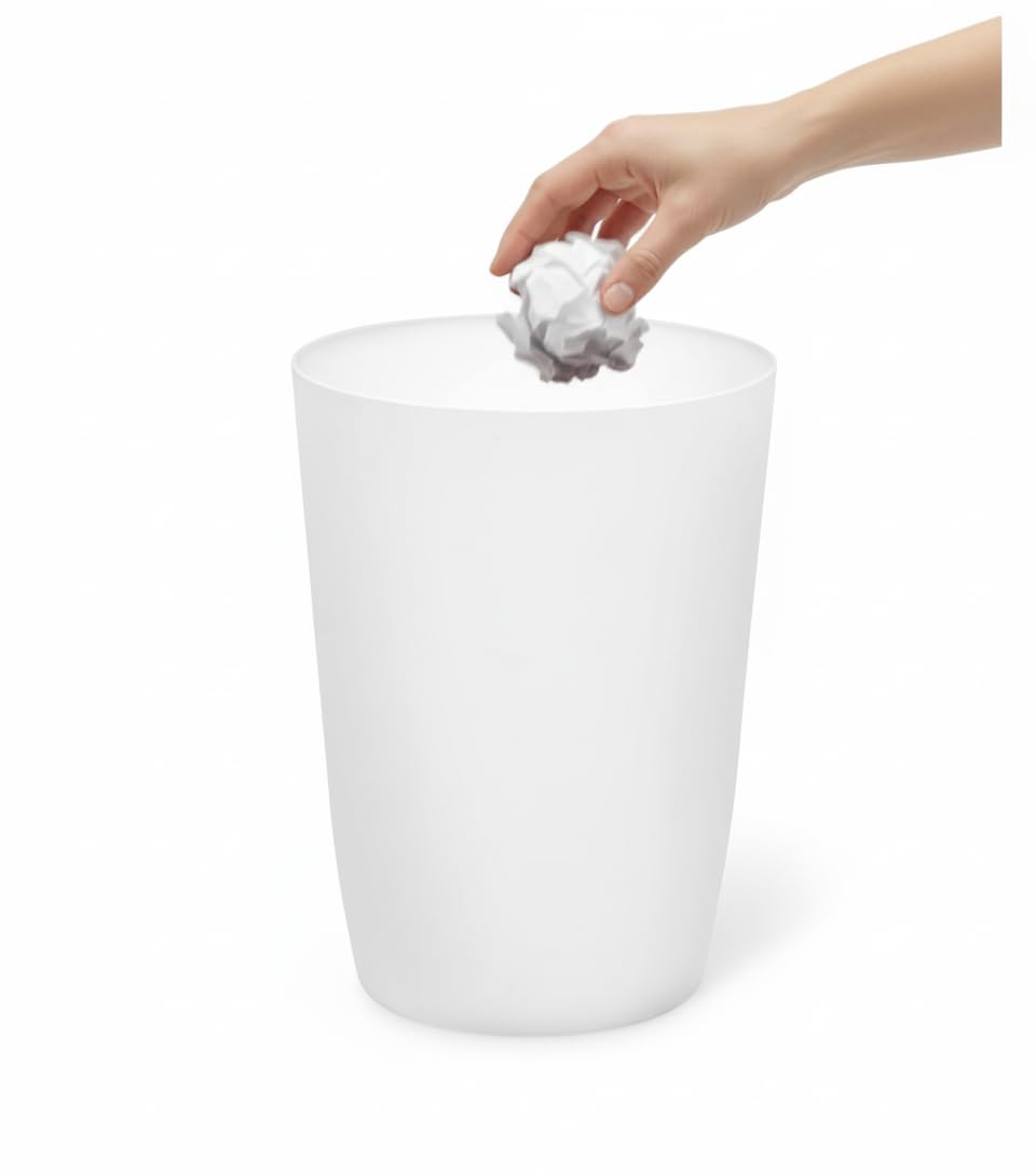 Poubelle de salle de bain parfaite 7,6l étroite pour cuisine