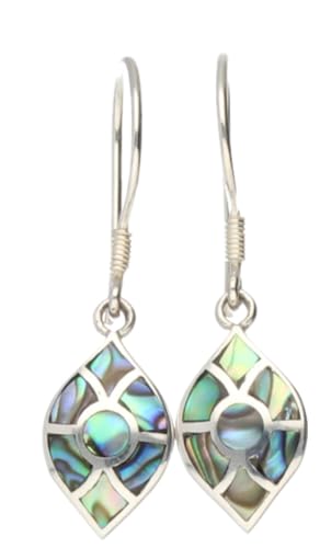 Boucles d'oreilles femmes en argent losange | Bijou élégant géométrique discret