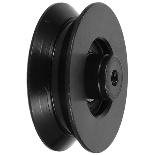 KICHOUSE Machine Tool Guide Pulley v for Hardware Track Wheel Pulley Roller Steel Material Longevity and Durability