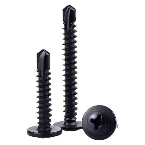 #10 x 1-1/4 pulg Tornillos autoperforantes acero miniatura 3