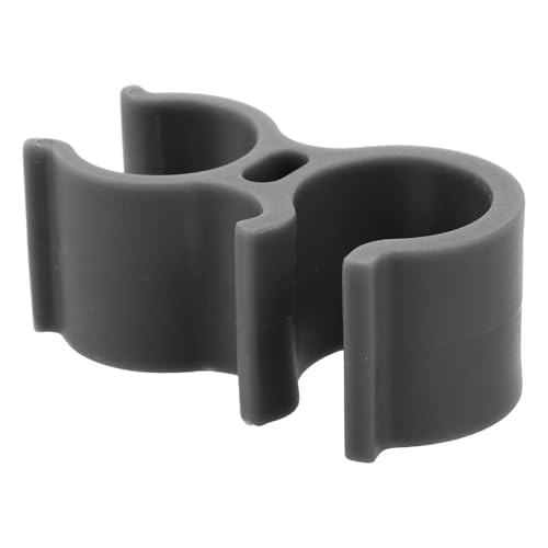 OKUMEYR Soporte para Ducha para Asiento de Baño Clip para Manguera de Ducha Accesorio Gris Ayuda para Adultos Mayores y Traslado Seguro