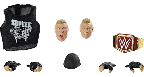 Wwe Ultimate Edition Multiple-Pose 6-Inch Action Figure With Entrance Gear, Extra Heads & Swappable Hands #TOP4