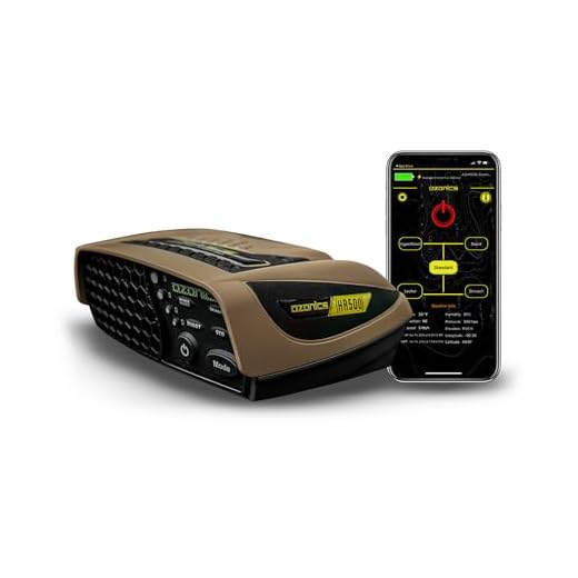 Ozonics HR500 Scent Eliminator with New Hyperboost Mode | Ozone Generator for Hunting with 4 Modes of Operation, Odor Eliminator with Bluetooth Connectivity - XL Battery & Smart Arm Mount Included