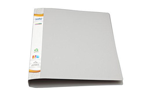 Solo RB- 406 Student's Ring Binder (17mm Ring) A4 - Black & Solo RB- 406 Student's Ring Binder (17mm Ring) A4 - Grey 2