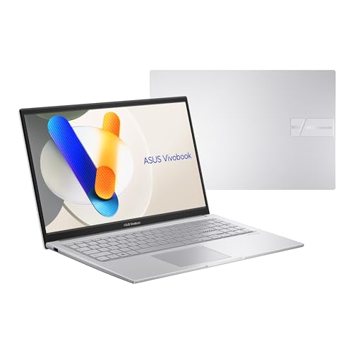 Image of ASUS Vivobook 15 (2026),Intel Core 5 120U,(i5-14th Gen),Fingerprint Sensor,8GB RAM,512GB SSD,FHD,15.6 inch(39.6 cm),Win 11,M365 Basic(1Y),Office 24,Cool Silver,1.7 Kg,X1504VAP-IN011WS,Thin & Light Laptop