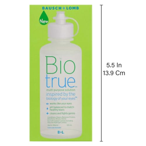 Bausch & Lomb Biotrue Multi-Purpose 120ml Contact Lens Solution (Pack of 1)