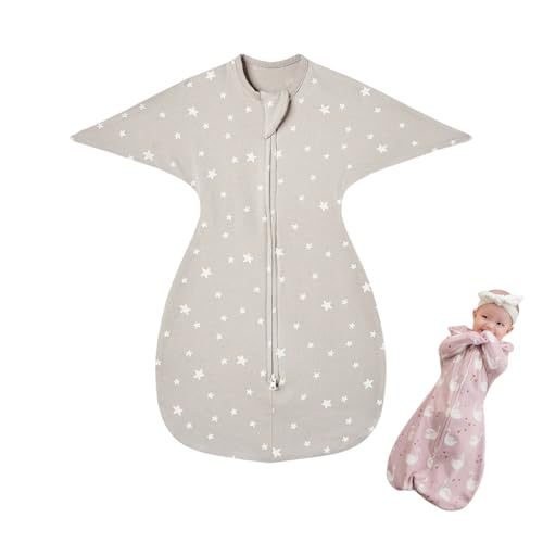 Liemuao Pucksack für Babys, 0-9 Monate, Pucksack aus Baumwolle, Puckdecke...
