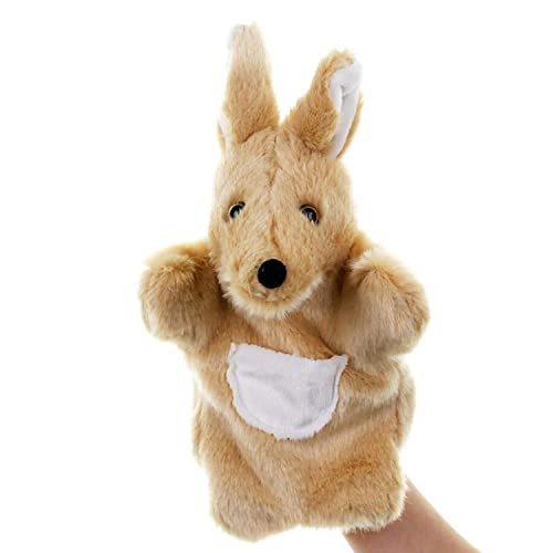 Plush Hand Puppets Kangaroo Stuffed Animals Toys For Imaginative Pretend Play Stocking Storytelling #TOP3