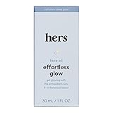 hers Effortless Glow Face Oil - Anti Aging Facial Oil for Glowing Skin - Softens, Hydrates, Smoothes