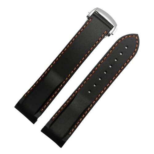 20mm 22mm J[uGh o[EHb`oh IK V[}X^[ 300 n~g `[_[ ZCR[ EH[^[S[Xg hXgbvEHb`ohΉ(Black orange-silver,20mm)