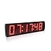 Digital Workout Timer Outdoor 5'' Large Led Stopwatch Time Display Countdown Timer Digital Sports Race Timing Clock/Tripod for Fitness Home Garage(Suit B)