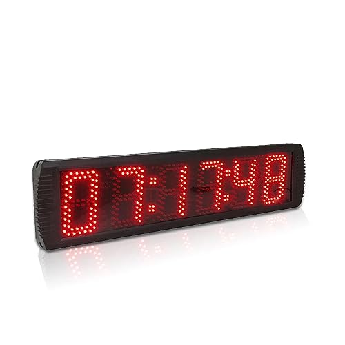 Cronómetro Digital Deportivo con Pantalla LED Grande 5 Pulgadas miniatura 4