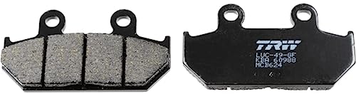 Plaquettes frein TRW MCB624 Organic pour stopper les sifflements sur Honda NX avant