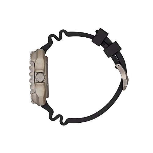 Image of Citizen Men's Promaster Dive Eco-Drive Watch, 3-Hand Date, Polyurethane Strap, ISO Certified, Super Titanium, Luminous Hands and Markers, One-Way Rotating Bezel