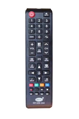 Image of Eye Tv Remote Control for China /Chinese Assembled Smart LED /LCD TV Models | Non Voice | with EPG, Picture & Aspect Hotkeys - Exactly Same Remote Will Work Only (China LED 160)