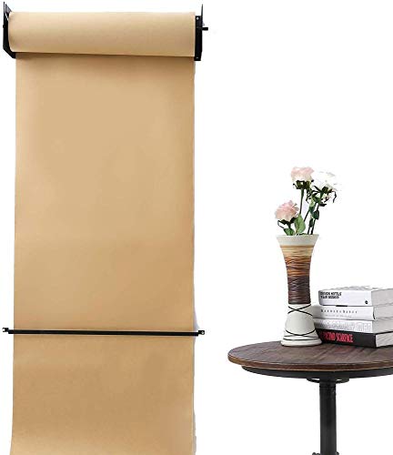 YXIAOL Papel Kraft De Pared Elegante Soporte De Papel De Pared para Despachos Cafeterías O para El Hogar Alternativa Innovadora A Pizarras Blancas Rotafolios O Tableros Informativos,63cm Cover